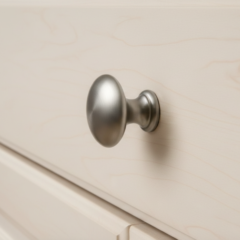 Drawer Knob 35mm Nickel Satin