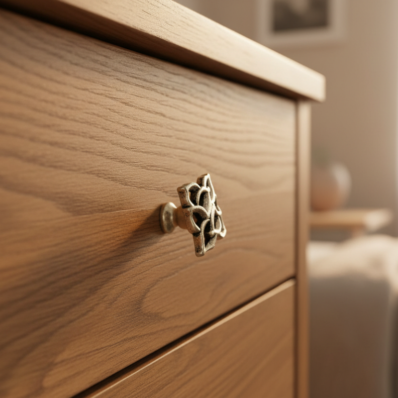 Drawer Knob Arg. Vecbrilante