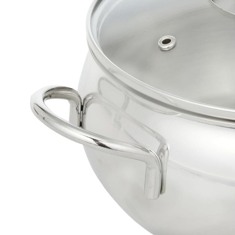 Korkmaz Stainless Steel Cookware 9 Piece Set Tombik