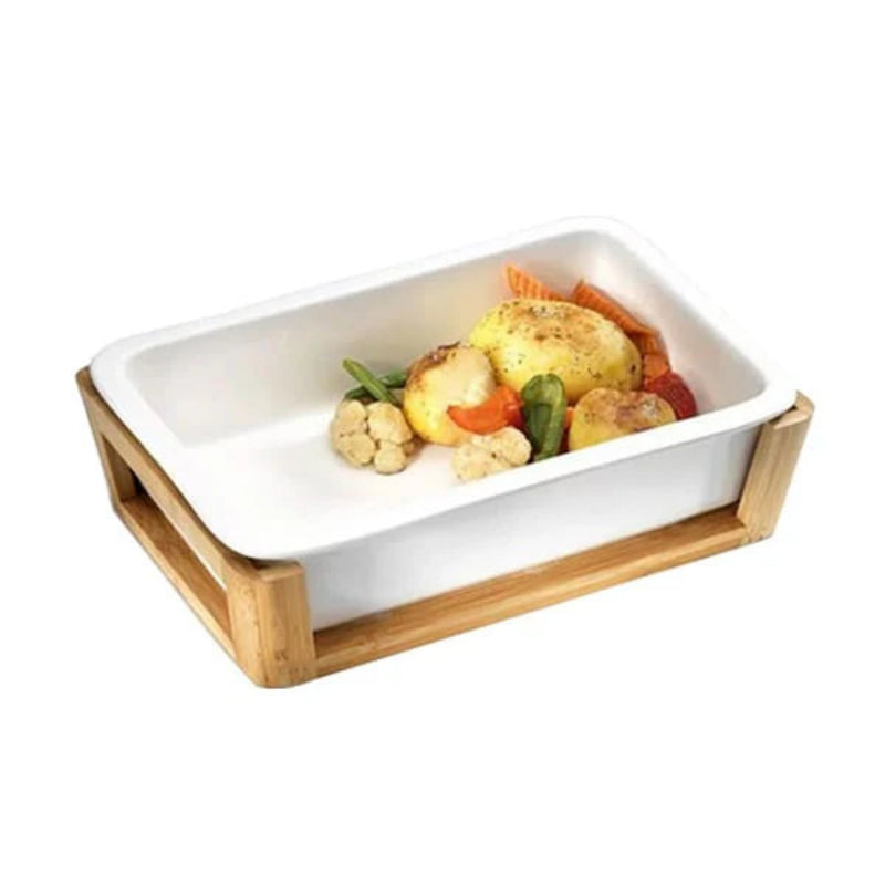 Symphony Bamboo Rectangle Baker