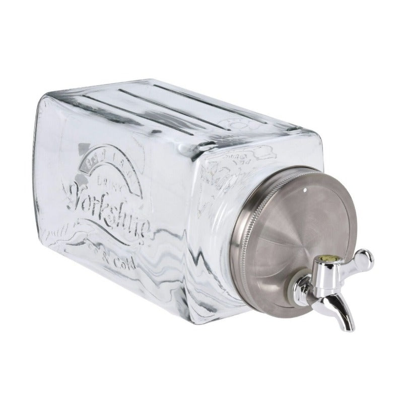 Glass Beverage Dispenser 3L