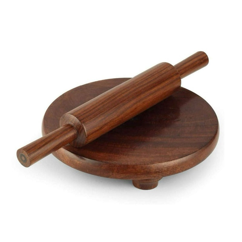 Wooden Roti Roller Brown by JB Saeed Studio Buy Kitchen Accessories