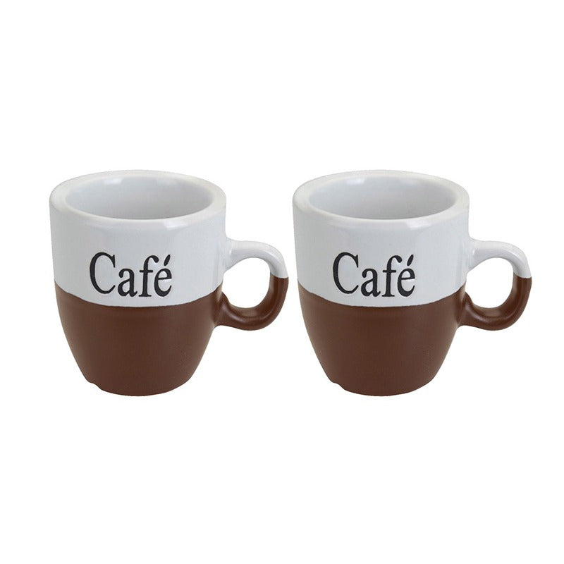 Coffee Mug Stoneware 150ml (Set of 2)