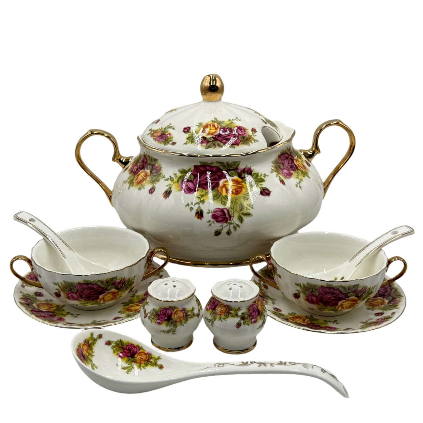 Soup Set Blossom 23pcs