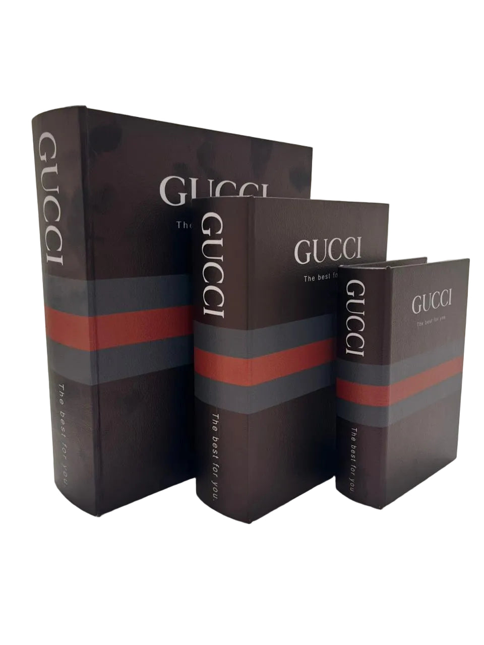 Decorative Book Storage Box Gucci (Set of 3)