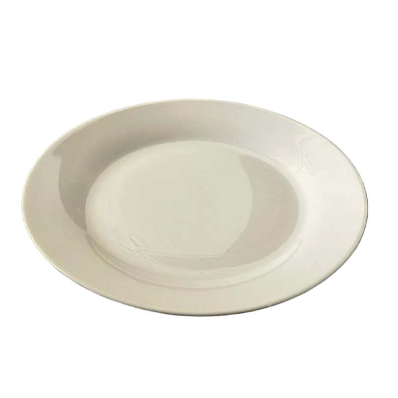 Porcelain Dessert Plate White 19cm