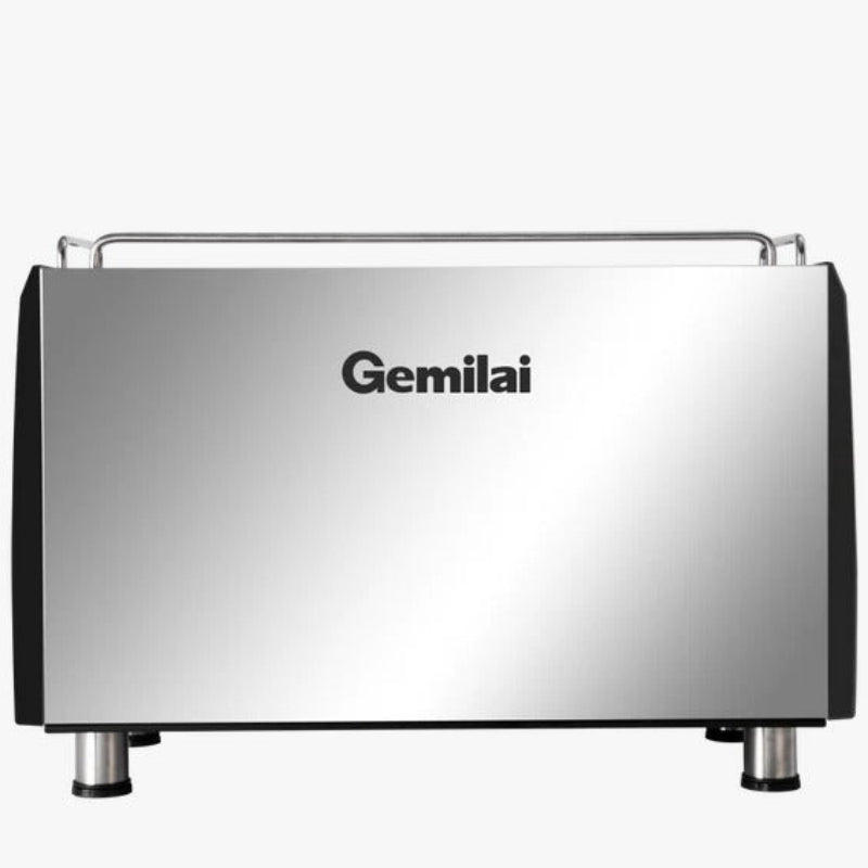 Gemilai Double Group Commercial Coffee Machine Black