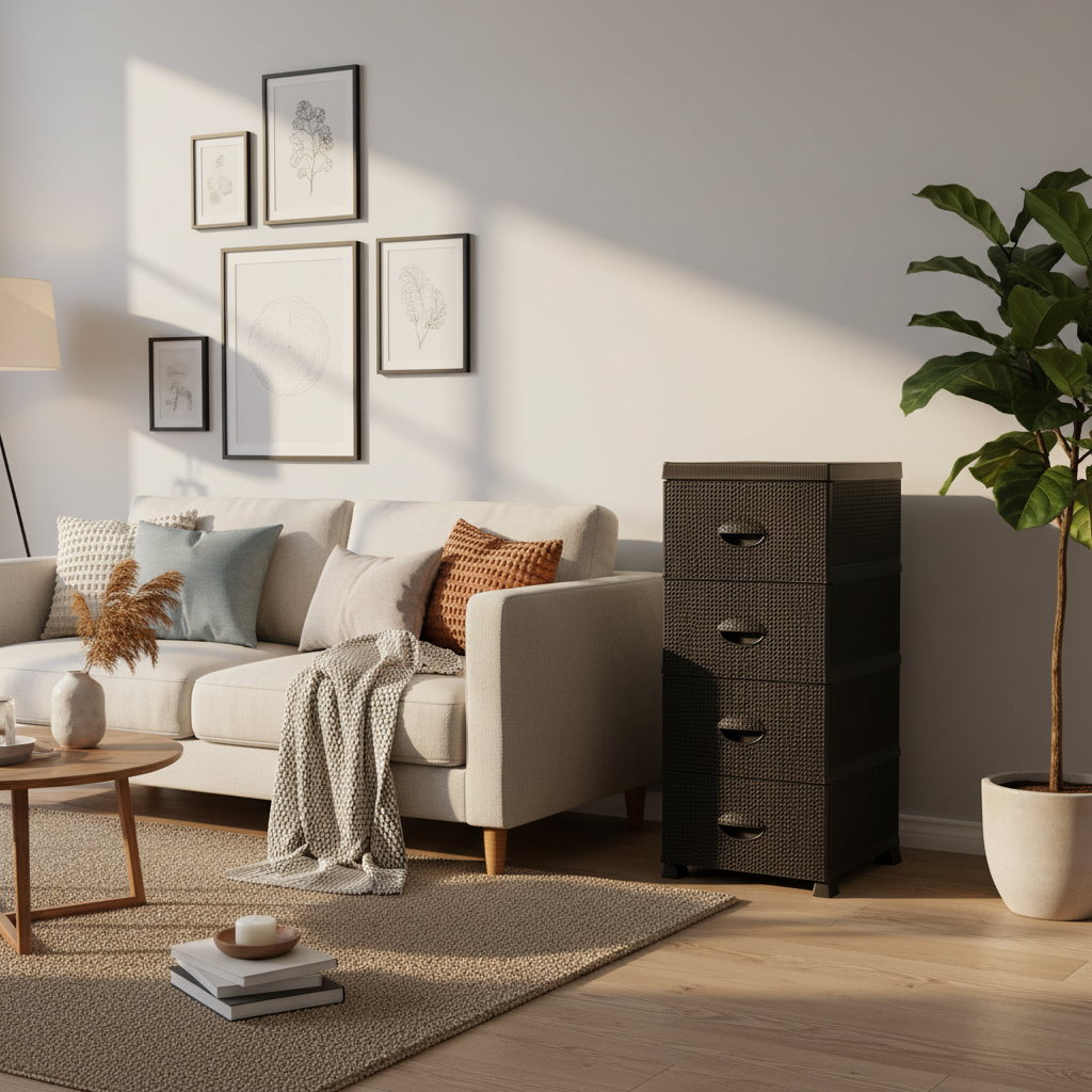 Violetta Storage Drawer Black