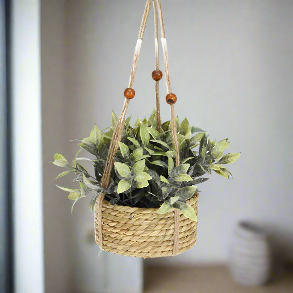 Artificial Plant In Hanging Pot