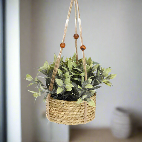 Artificial Plant In Hanging Pot