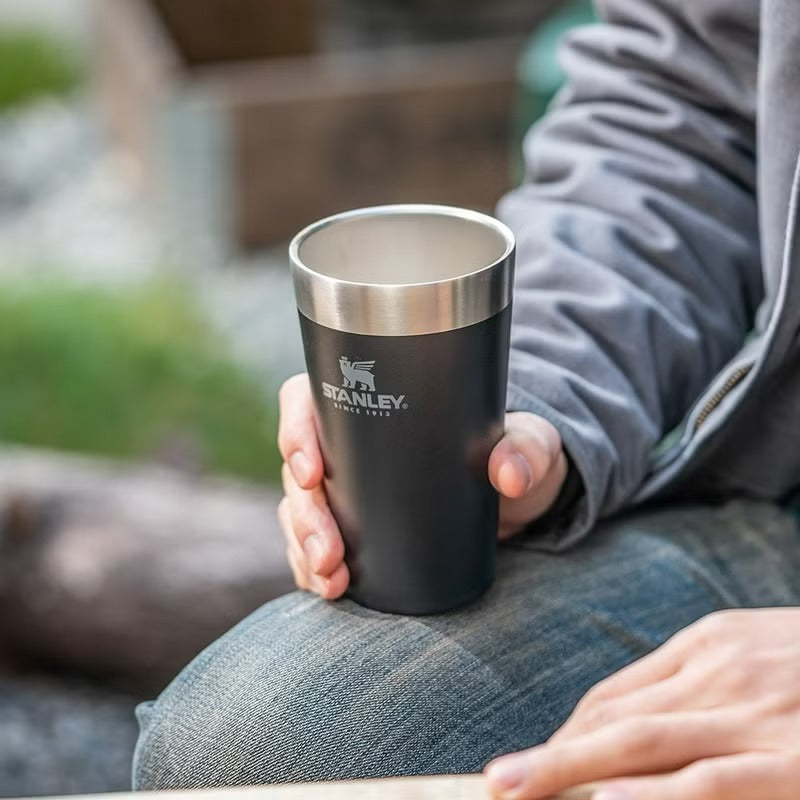 Stanley Adventure Stacking Tumbler 0.47L Matte Black Pebble
