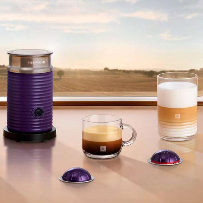 Nespresso Aeroccino 3 Milk Frother Purple
