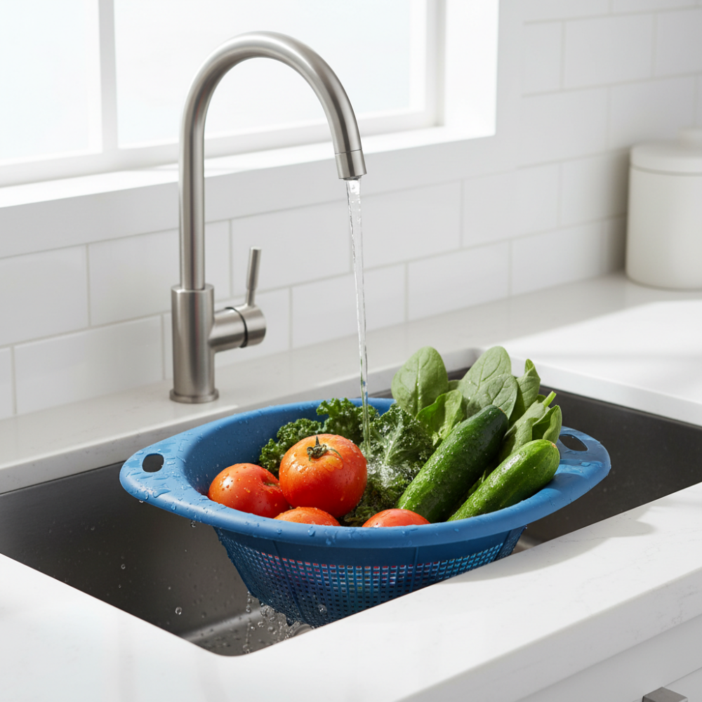 Vegetable Washing Basket Plastic