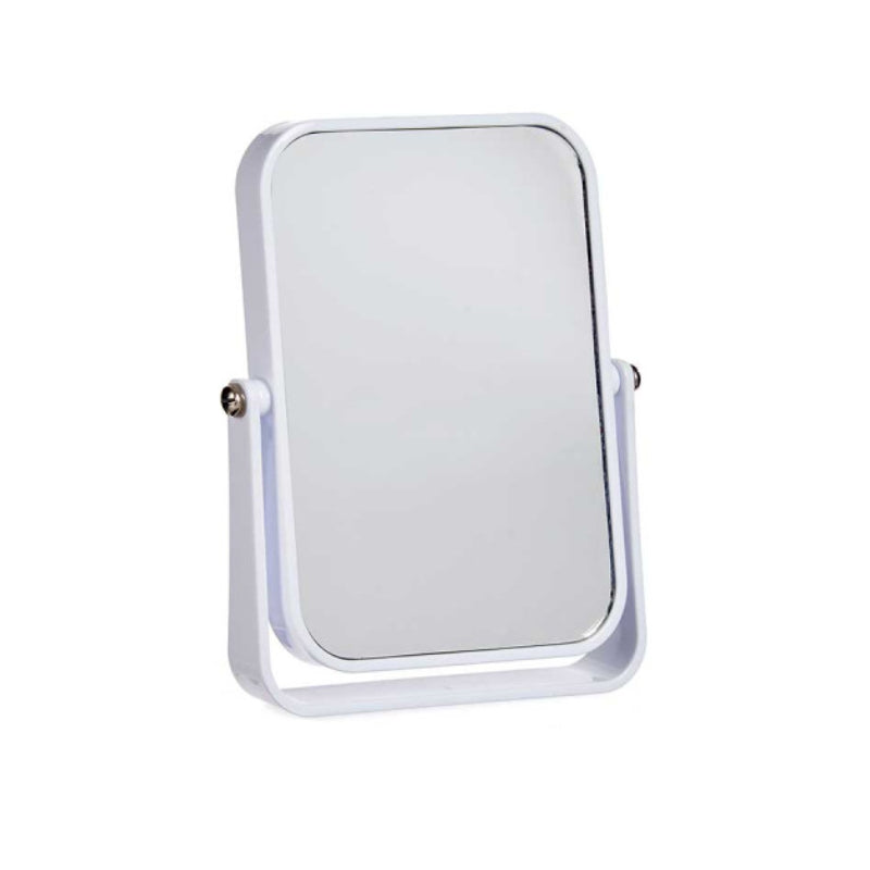 White Plastic Mirror Square