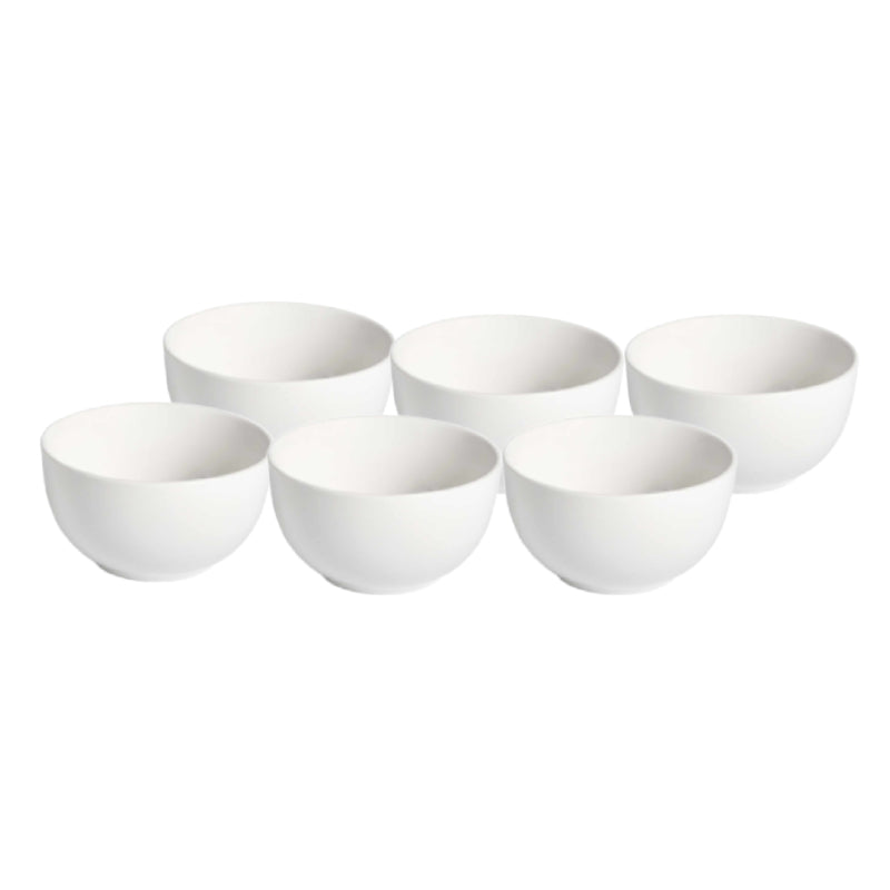 White Porcelain Aperitif Bowl 10cm (Set of 6)