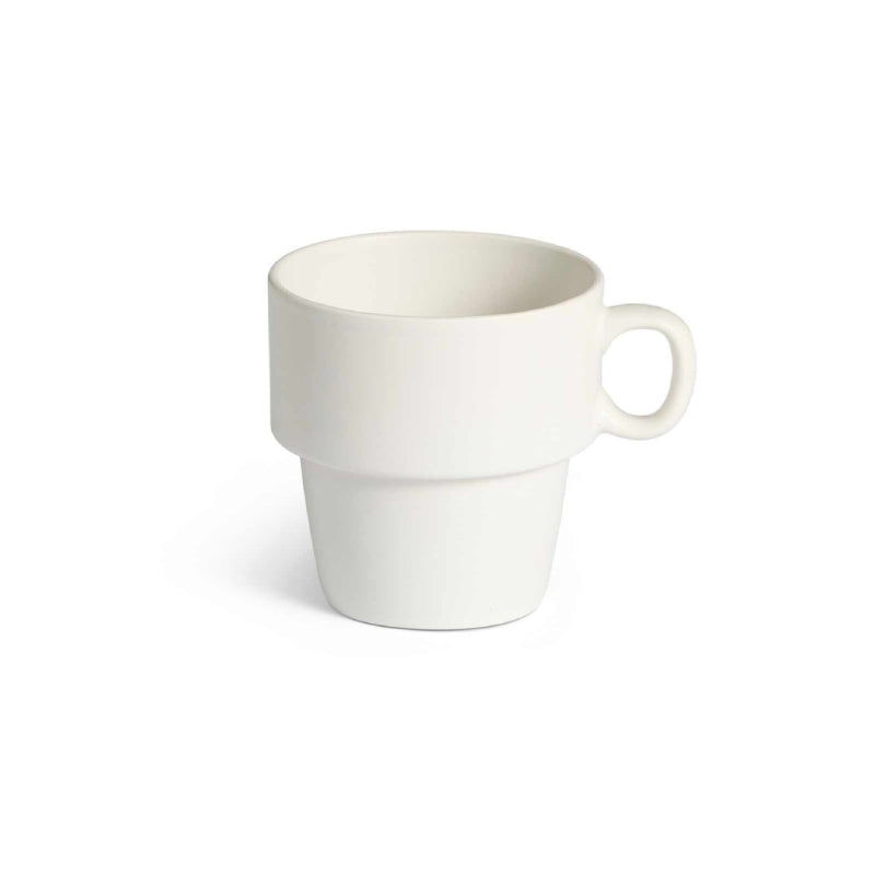 White Porcelain Stackable Breakfast Mug 360ml