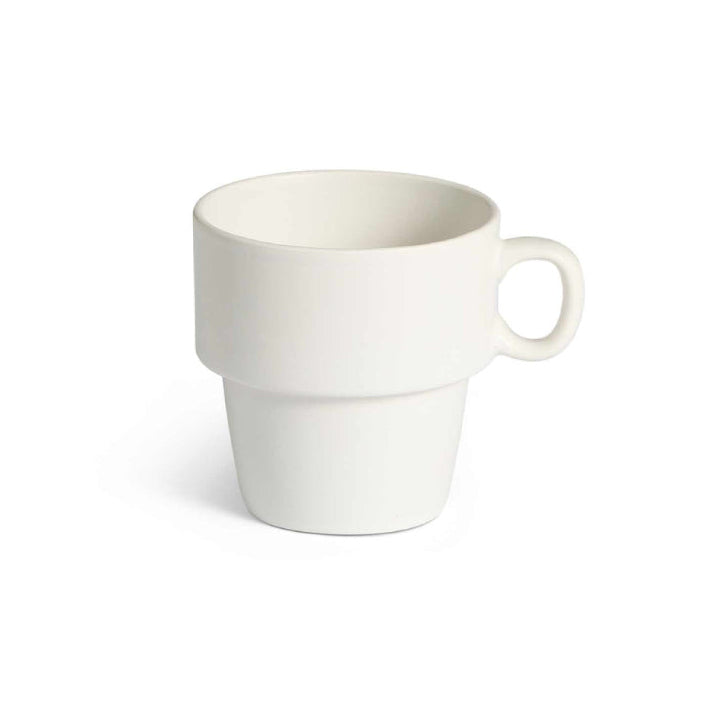 White Porcelain Stackable Breakfast Mug 360ml
