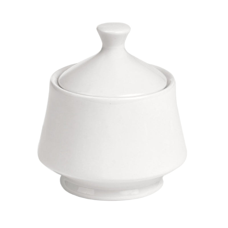 White Porcelain Sugar Pot 400ml