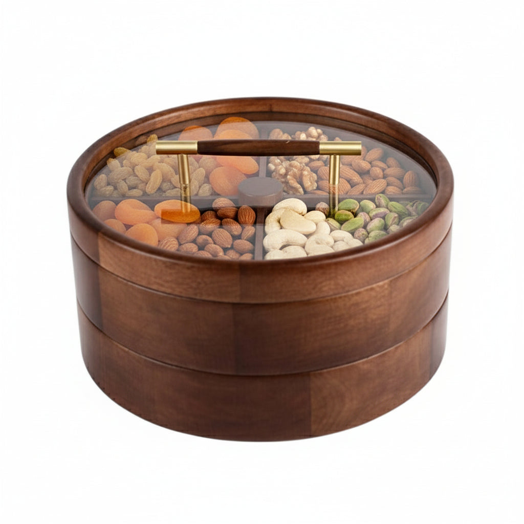 Dry Fruit Box Wooden