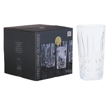 Drinking Glass 260ml Set 4pcs