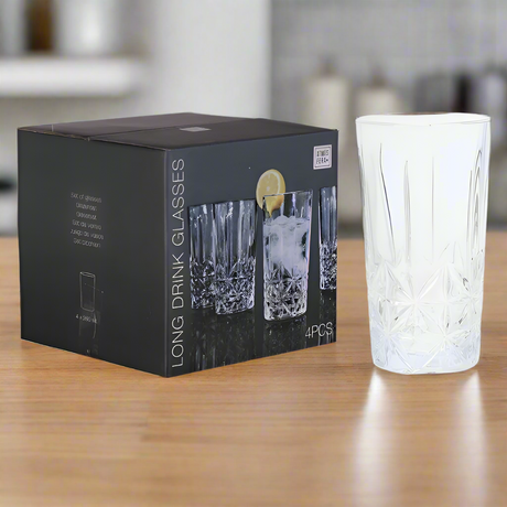 Drinking Glass 260ml Set 4pcs