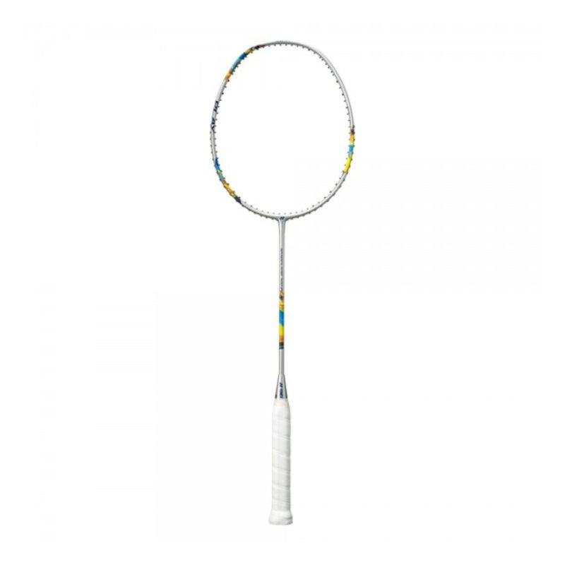 Yonex NanaFlare 700 Play Badminton Racket (Silver SkyBlue)-Strung