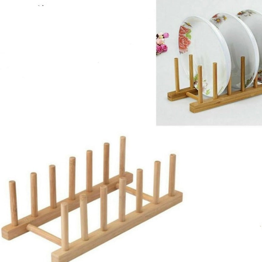 Plate Holder Bamboo