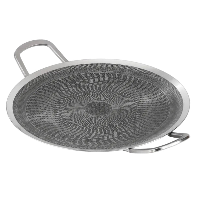 Honey Comb Stainless Steel Roti Tawa 34cm
