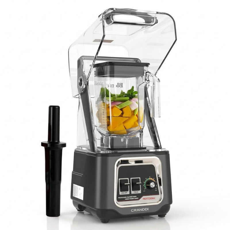 Commercial Sound Proof Blender Black 2L