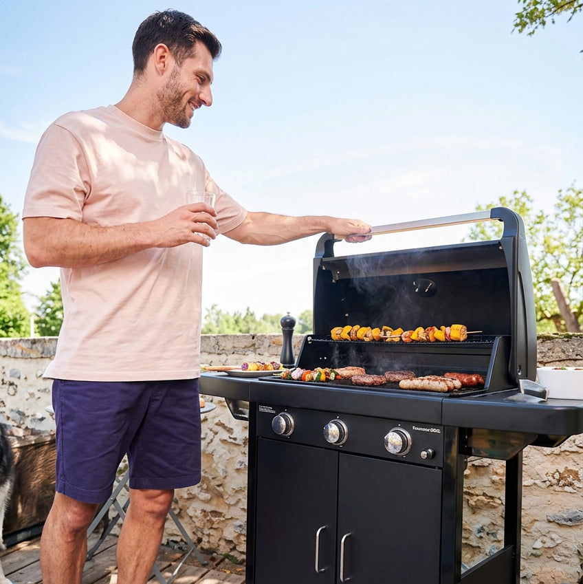 cmapingaz bbq grill 3 series compact