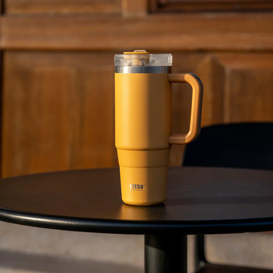 Tyeso Aura Insulated Travel Tumbler 900ml Yellow
