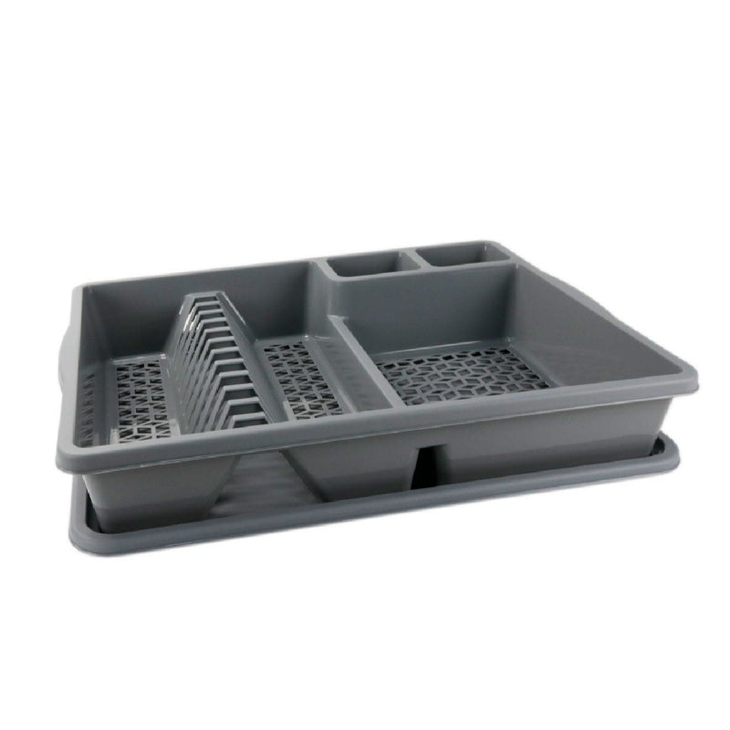 Bazaar Retractable Dish Drainer Grey