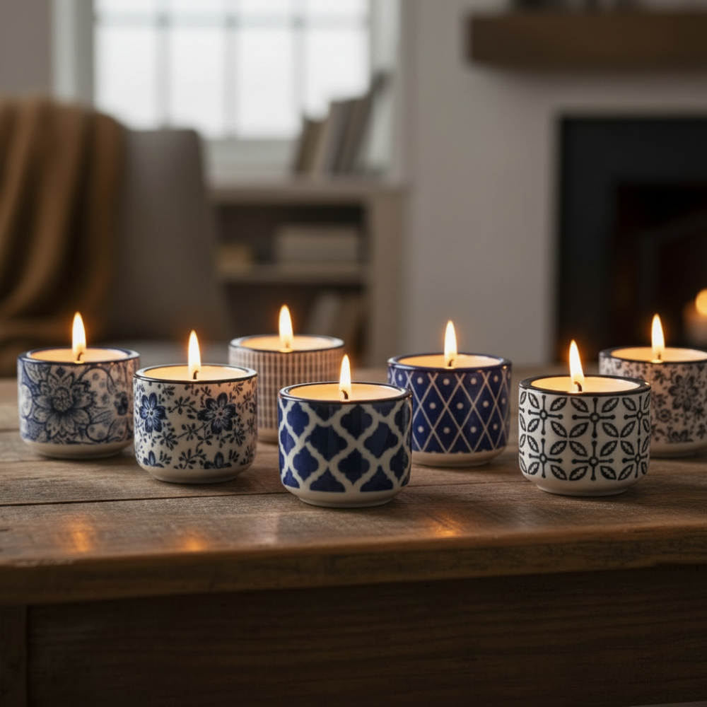 Ceramic Candle Holder 3.9cm