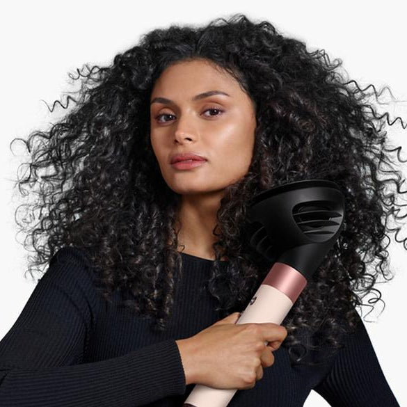 Dyson Airwrap I.D., long barrel, curly+coily model HS08 Amber Silk Limited Edition