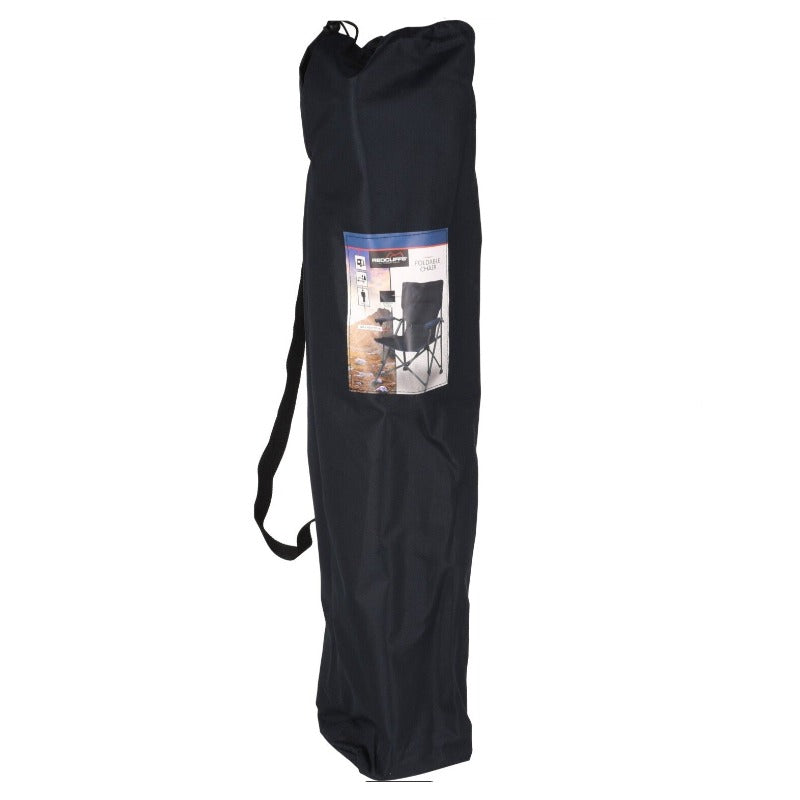 Camping Chair Foldable Black