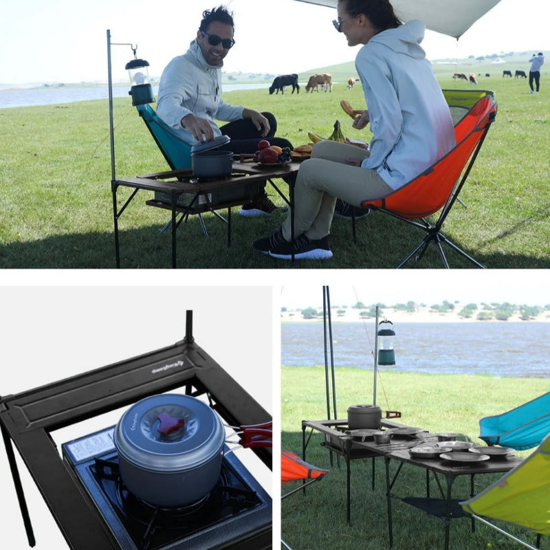 KingCamp Aluminium Alloy BBQ Camping Table
