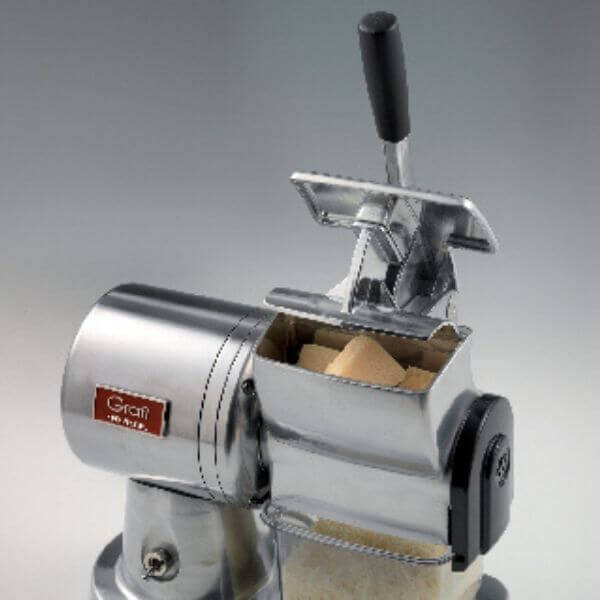 Professional Electric Grater Top Metal Silver