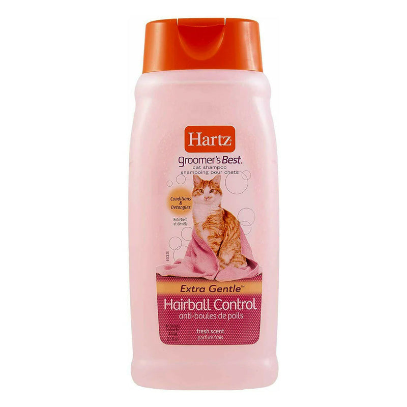 Hartz Cat Shampoo Hairball Control 444ml (Pack of 6)