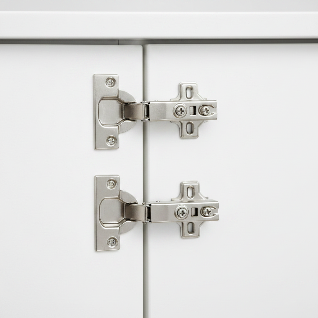 Full Overlay 110° Hinge with Mounting Plate