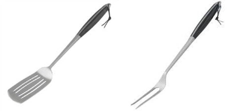 BBQ Premium Spatula & Fork Set