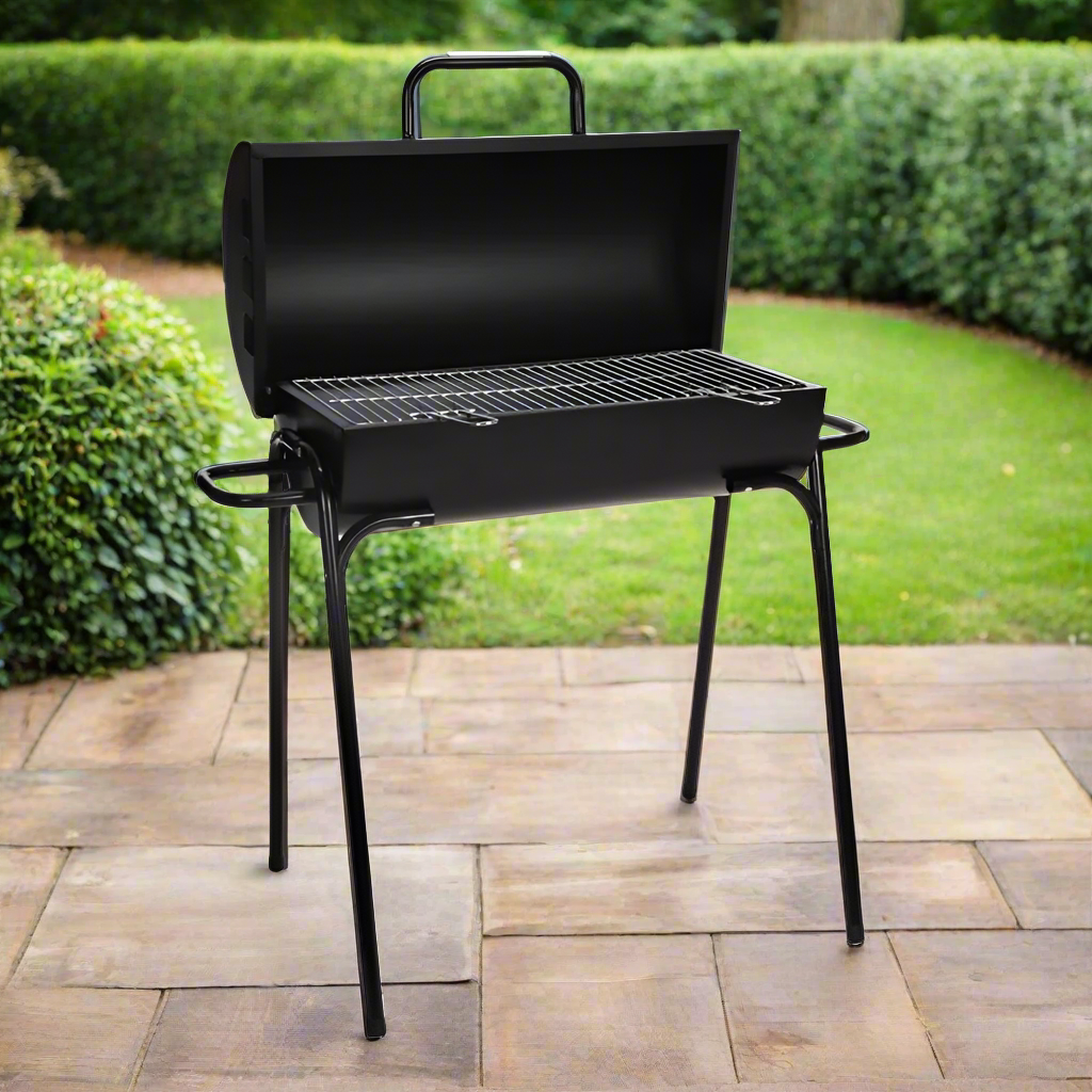 Charcoal BBQ Cylinder Grill