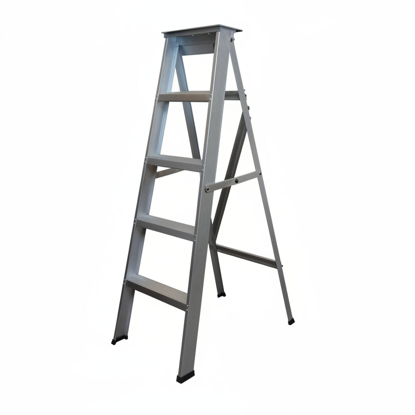 5 Steps Aluminium Ladder Heavy Duty