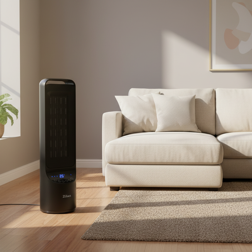 Ceramic Tower Heater With Remote Control