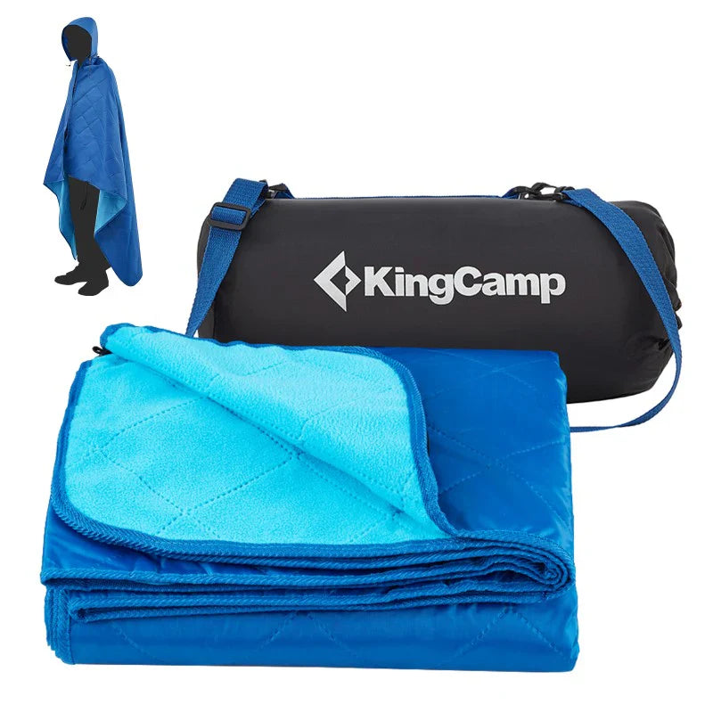 KingCamp Multi-Purpose Rain Coat & Blanket Blue