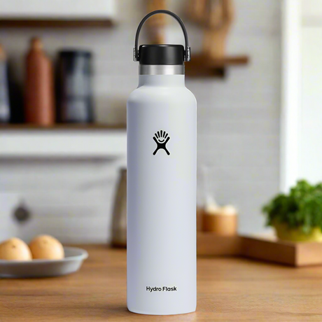 Hydro Flask 24 Oz Standard Flex Cap White