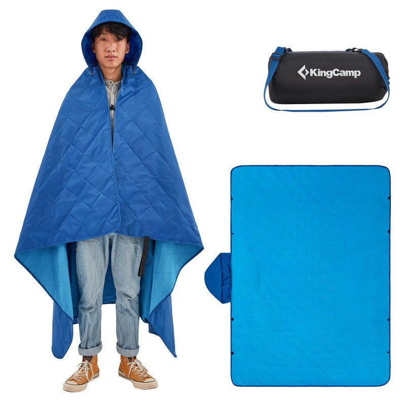 KingCamp Multi-Purpose Rain Coat & Blanket Blue