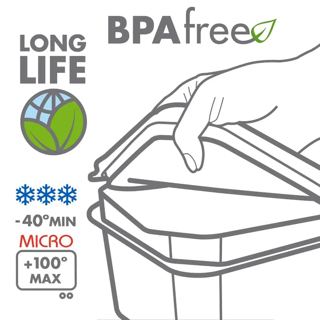 Food Container Top Flex 2.1L White