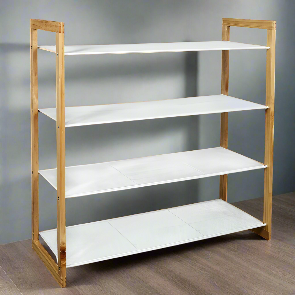 4 Shelf City Shoe Cabinet