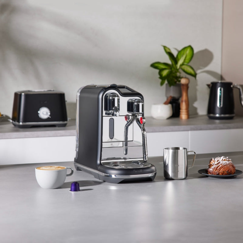 Nespresso Creatista Pro Coffee Machine Black Truffle