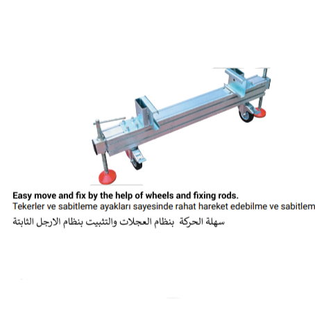 Aluminium Telescopic Scaffolding-Single Section 5Mt